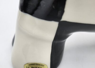 Ceramic piece with Turov label.