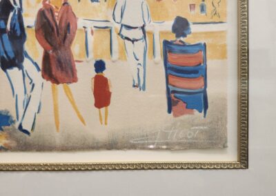 Painting of people in a room.