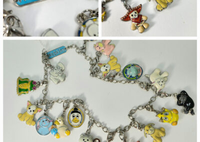 Webkinz charm bracelet with animal charms